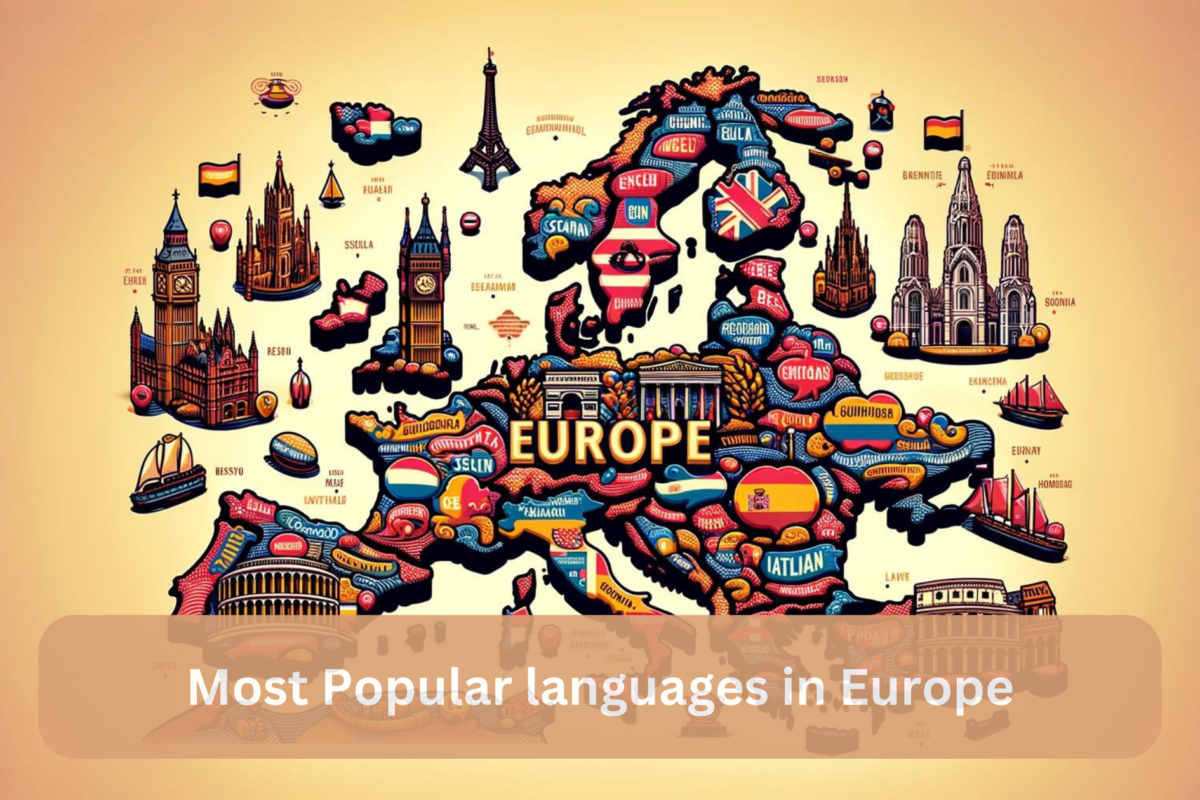 most popular languages in europe