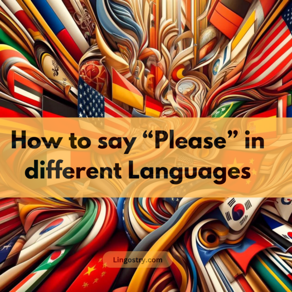 How to Say Please in different languages