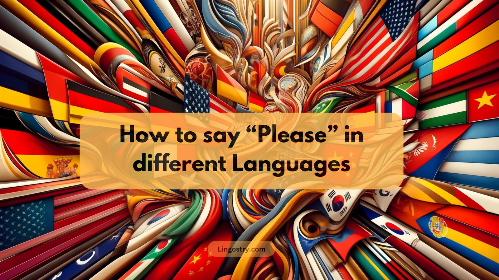 How to Say Please in different languages