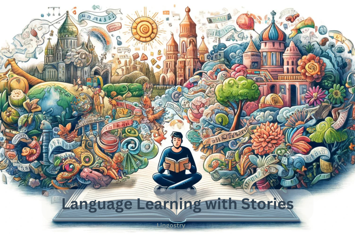 Learning Languages with Stories